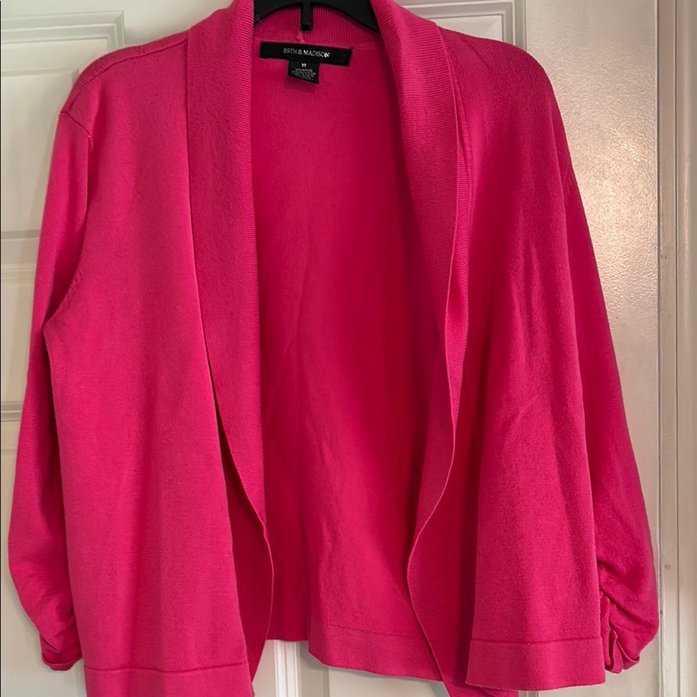 89th & Madison Pink Cardigan